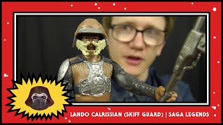 Lando Calrissian (Skiff Guard Disguise) | Star Wars: Saga Legends | HD Review