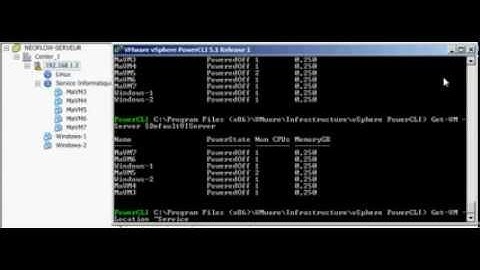 VMware PowerCLI, Command-let Get-VM - IT-Connect