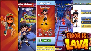 Floor is Lava in Subway City – Subway Surfers Christmas Run Challenge 🌋 screenshot 4