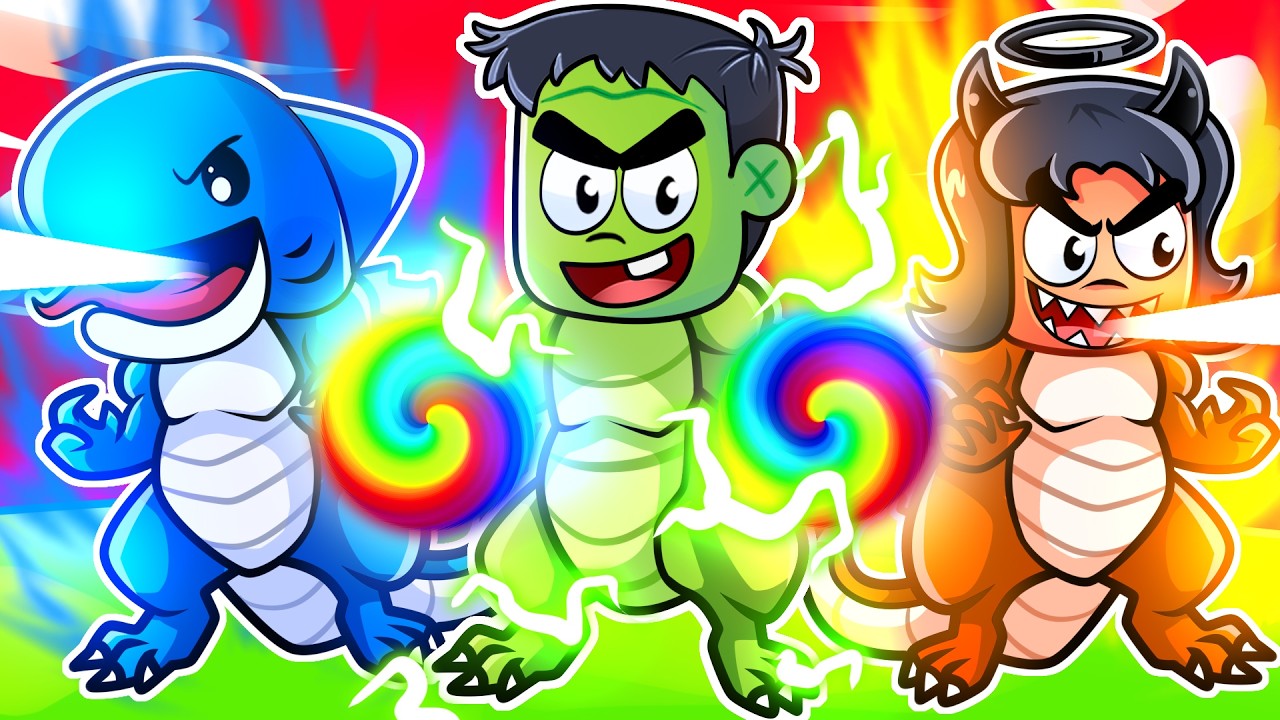 Having A ELEMENTAL DRAGON FAMILY In Roblox