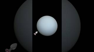 Uranus is huge #youtubeshorts #funny #meme #uranus #planet