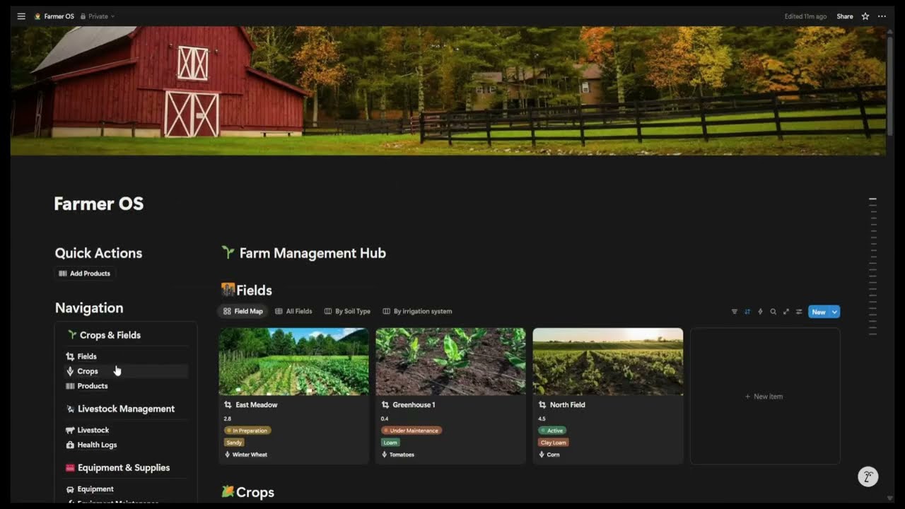 The All-in-One Farm Management System (Notion Template)