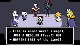 Undertale but you are Pacifists as Spamton!