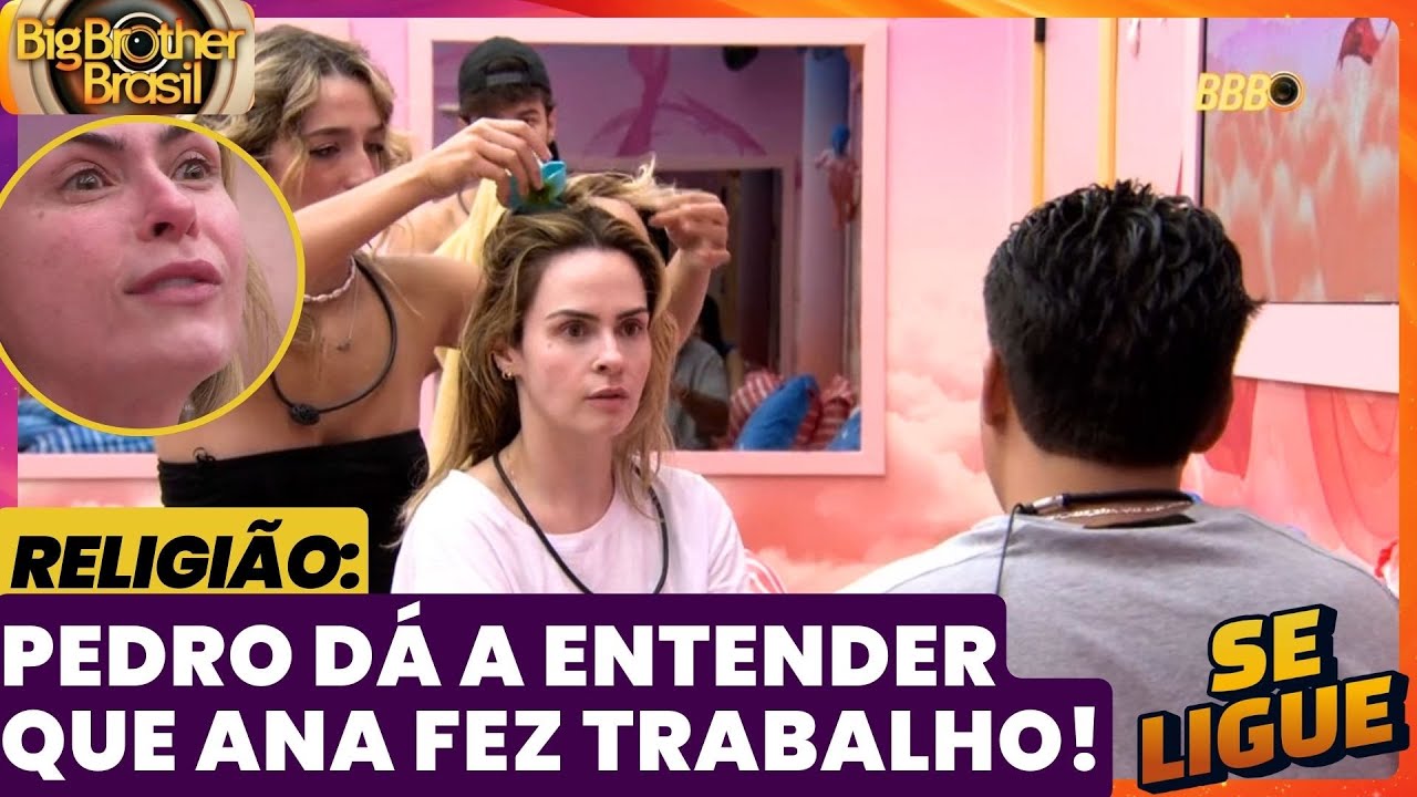 BBB 26 🔥 Climão: Pedro dá a entender que Ana Paula fez trabalho! Brothers se irritam!