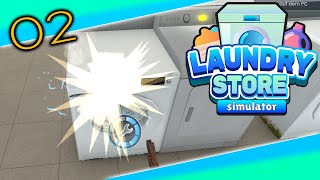 Reparatur der Waschmaschine #02🧺👕Laundry Store Simulator | Lets play Deutsch screenshot 2