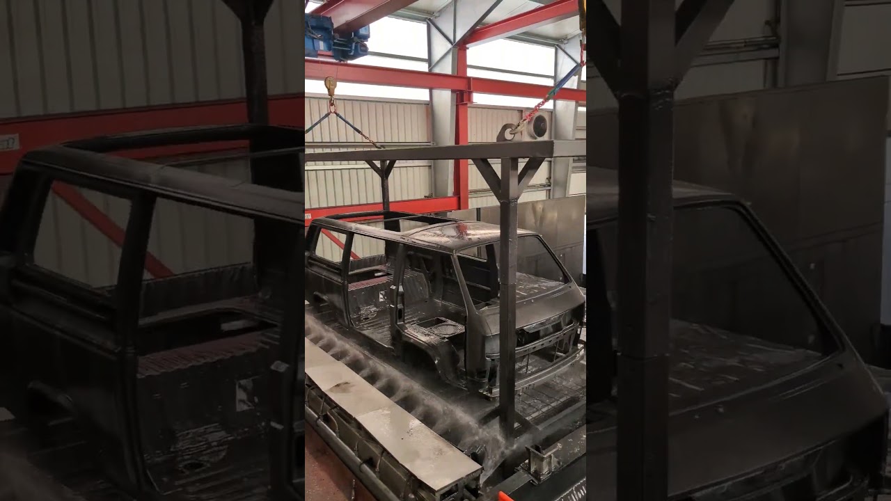 🚐 VW T3 retten &ndash; Entlackt &bull; Entrostet &bull; KTL-Beschichtet #shorts #vwbus