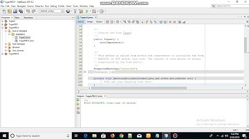 Program Hitung Sederhana menggunakan Java GUI.