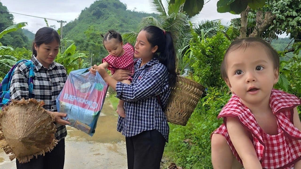 Single Mother Helps Poor Girl Escape Hunger and Cold – A Moment That Brings Her to Tears