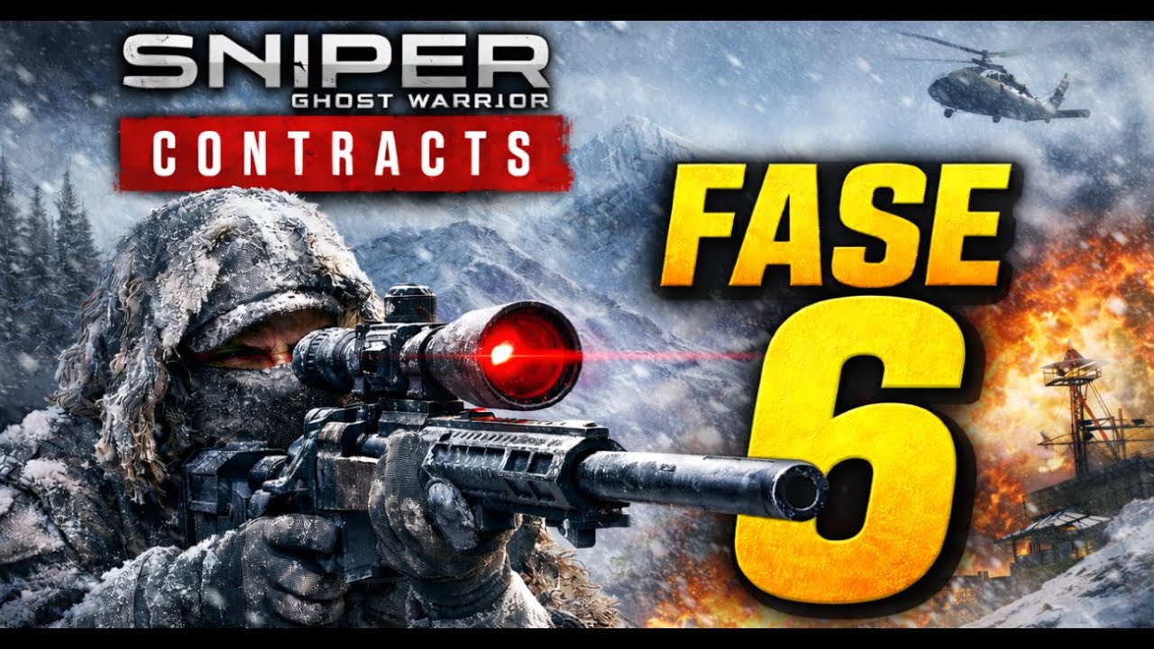 SNIPER GHOST WARRIOR CONTRACTS – FASE 6 | Gameplay PT-BR | ProfissaGames ( VALE BEKETOV )