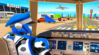 Robot Pilot Airplane Games 3D - #airplanegames | Android Gameplay screenshot 2