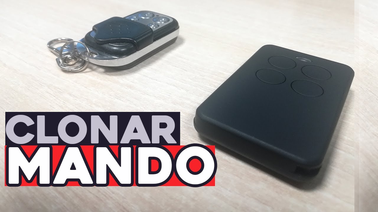 COPIAR mando GARAJE aliexpress ◾📡