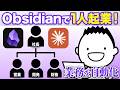【ひとり起業】社員0人で最強チームを構築。Obsidianで「最強の右腕」を作ろう