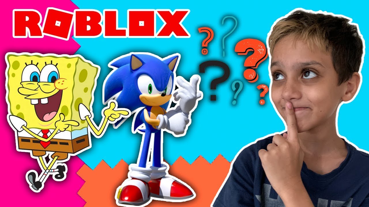 Roblox Sonic Ou Bob Esponja Would You Rather Gustavo Tv - roblox super heroes vs zombies marvel avengers toysbr youtube