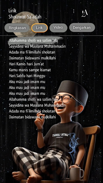 Lirik Sholawat Sa'adah #liriklagu #viraltiktok #sholawat #fyp #trendingshorts