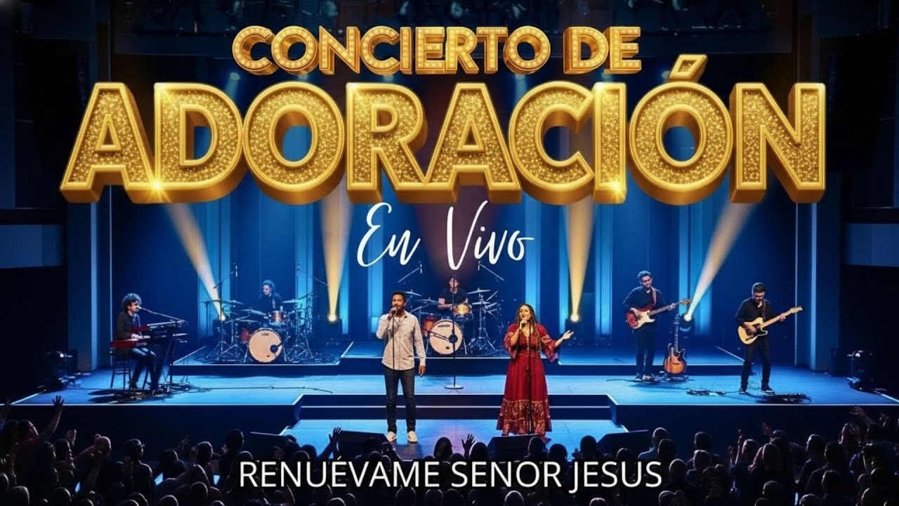 Noche de Adoración Especial | Concierto Cristiano en Vivo 2026🙏- RENUÉVAME DIOS