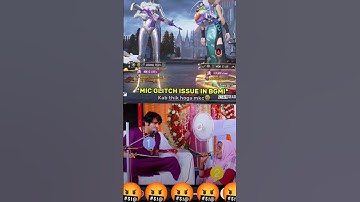 MIC GLITCH ISSUE IN BGMI 🤬❤‍🔥||#bgmi #pubgmobile #gaming #shorts #trending#viral