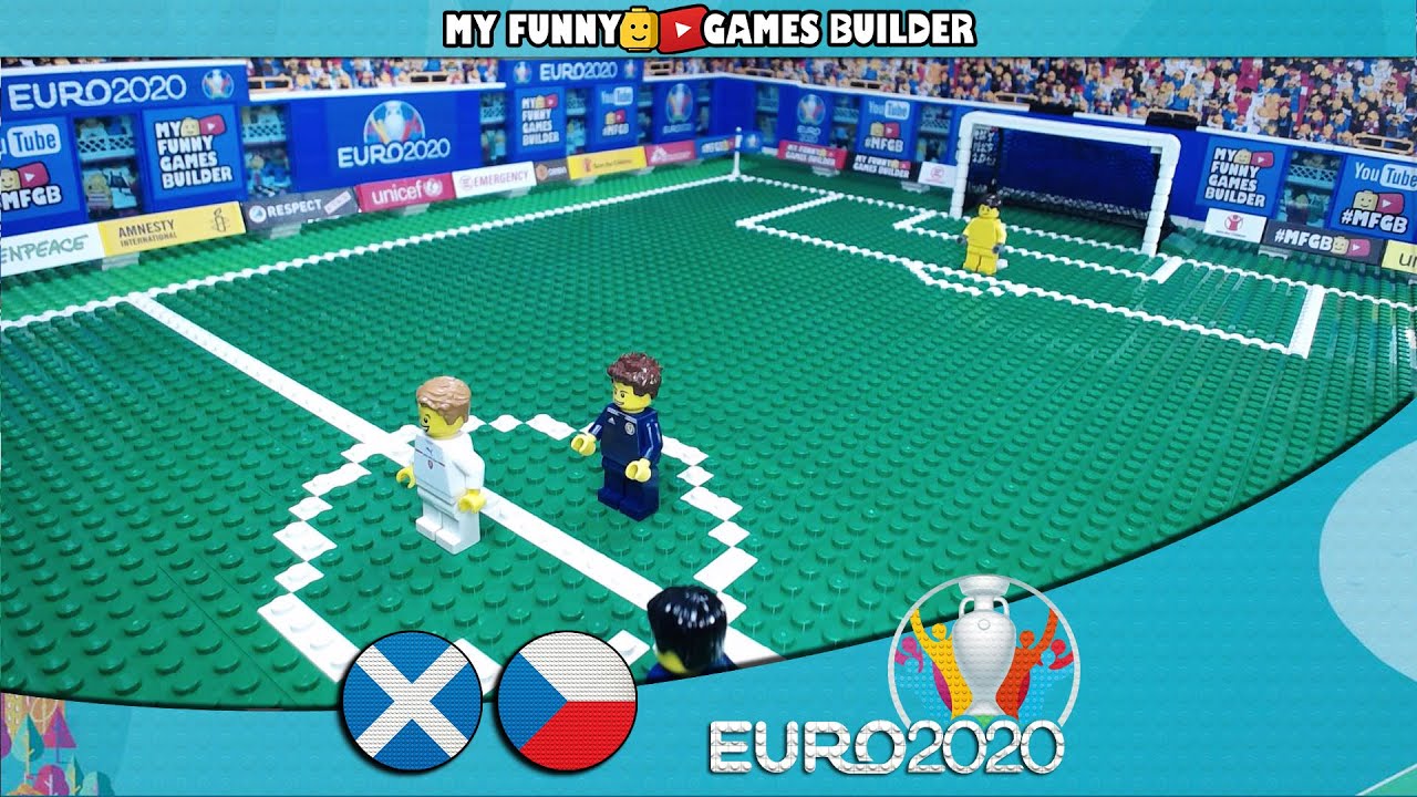 Schick goal in Scotland vs Czech Republic (02) • LEGO Football Goal