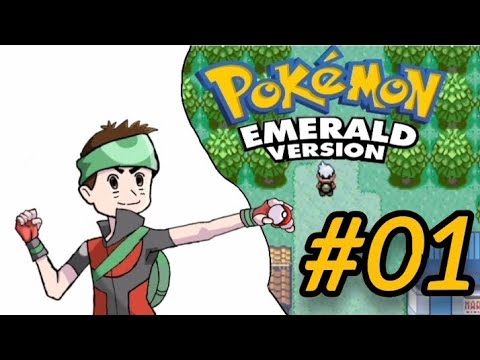 o começo da jornada pokémon - POKÉMON EMERALD #01 - YouTube