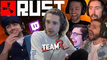 Best of Twitch Streamers playing RUST - Funniest Clips
