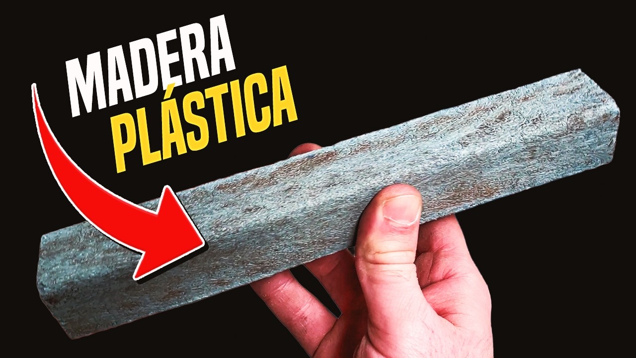 Transformar Plástico en Madera sólida