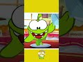 Healthy VS Unhealthy food with Om Nom #food #shorts #omnomcartoon #youtubeshorts #cuttherope