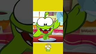 Healthy VS Unhealthy food with Om Nom #food #shorts #omnomcartoon #youtubeshorts #cuttherope