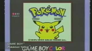 ◄TRAILERS DE GAMES► POKÉMON YELLOW: SPECIAL PIKACHU EDITION - 1998 - NINTENDO - [RPG]!!! screenshot 5