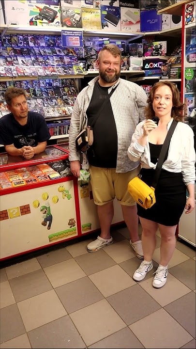 Гости из Москвы в магазине Денди #магазинденди #nintendo #ретрогейминг ...