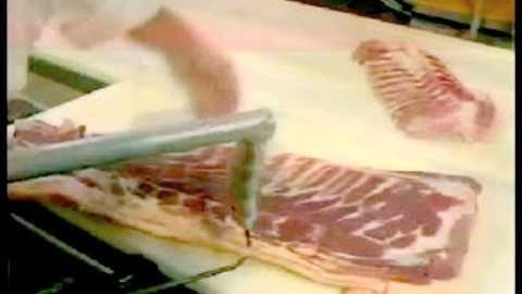 M-710iB cutting meat - FANUC Robot Industrial Automation