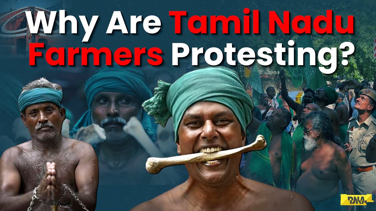 Farmers Protest In Delhi: Why Are Farmers From Tamil Nadu Protesting At ...