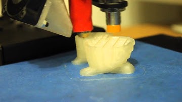 PrintrBot: Full Owl Print (8x Time Lapse)