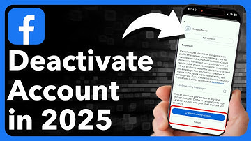 Hoe u uw Facebook-account kunt deactiveren - 2025