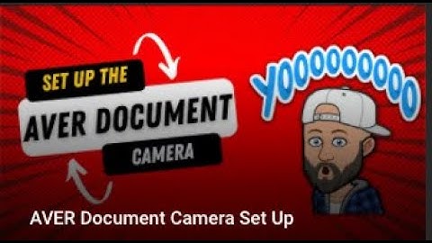AVER Document Camera Set Up