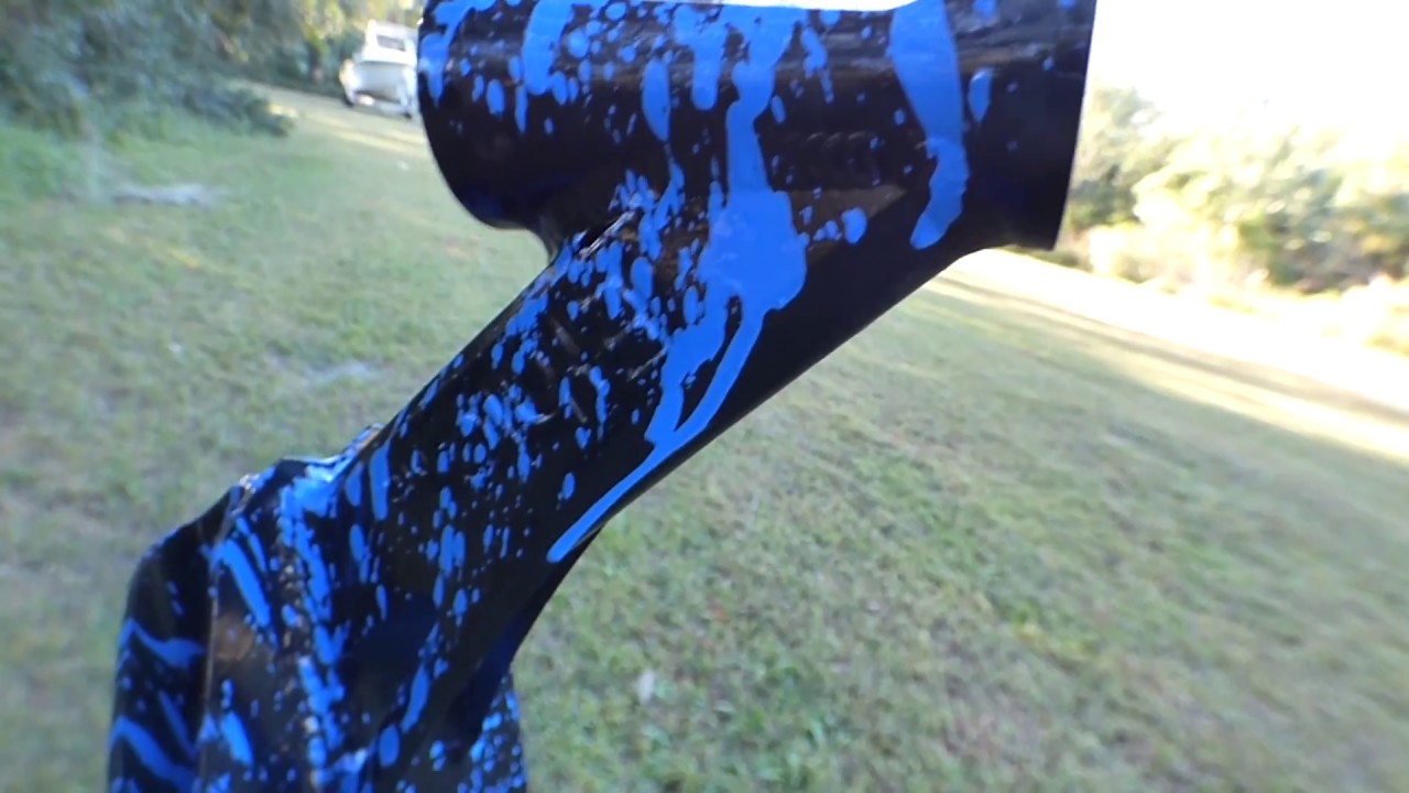 HOW TO SPLATTER PAINT SCOOTER DECKS!!*EASIEST WAY* YouTube