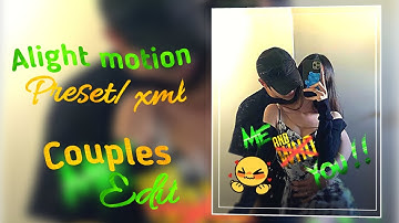 Tum se hi || Same like @sxit4ma || Ae inspired Alight motion preset || Couples edit||