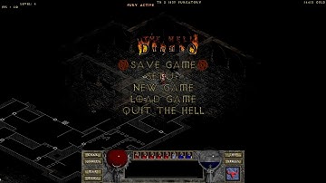 Diablo The Hell 2 Mod Playthrough/Testing - Scout by Alleria Part 3 Purgatory