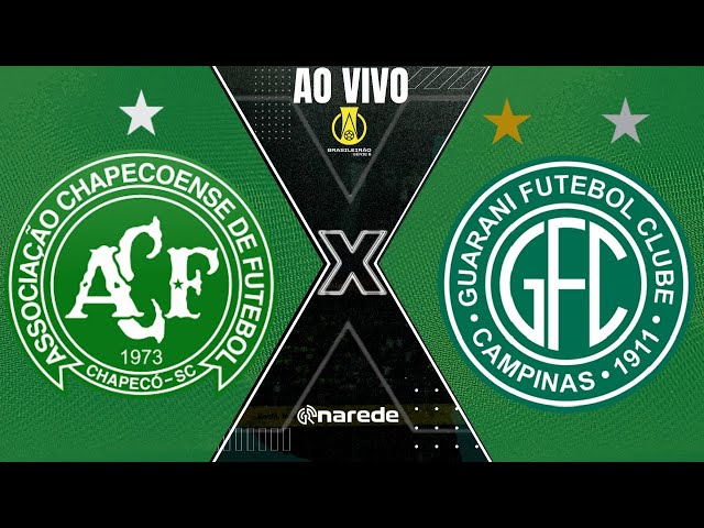 Onde assistir Chapecoense x Guarani AO VIVO pelo Brasileiro da Série B