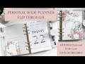 Personal Wide Planner Flip Through | MOTERM PW | With a lot of FREEBIES 💕