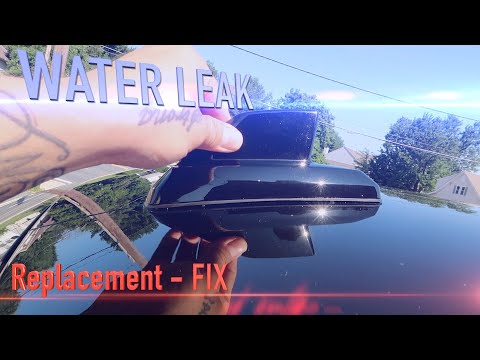 HOW TO Fix Replace chevy shark fin OnStar antenna water leak Chevy GM GMC Cadillac