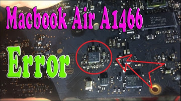 Macbook Air A1466 No Power On