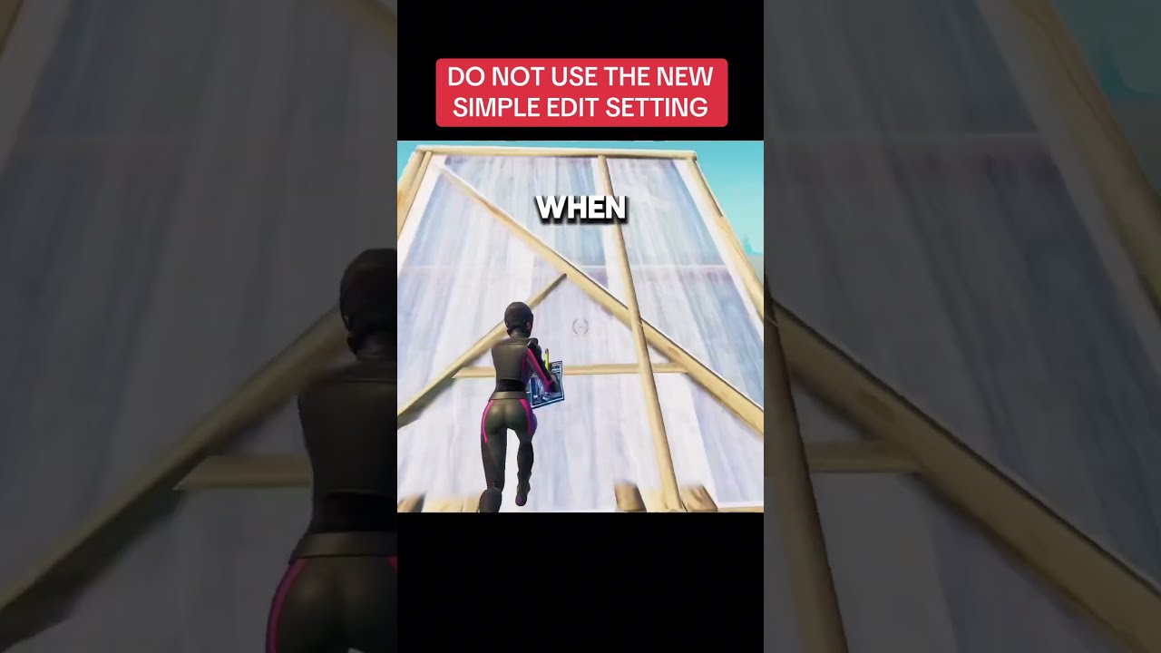 Don T Use Simple Edit Fortnite Sdwhimself Fortnitechapter6