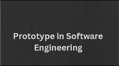 Prototype in Software Engineering | Urdu/Hindi Explanation