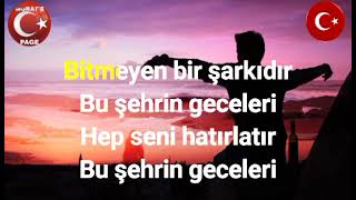 Bu Şehrin Geceleri - KARAOKE *Ferdi TAYFUR*