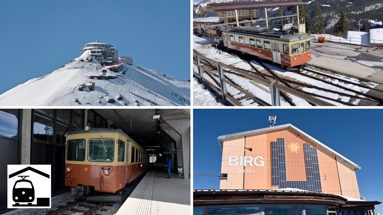 Mürrenbahn + Fahrt aufs Schilthorn / Piz Gloria [+ Birg]