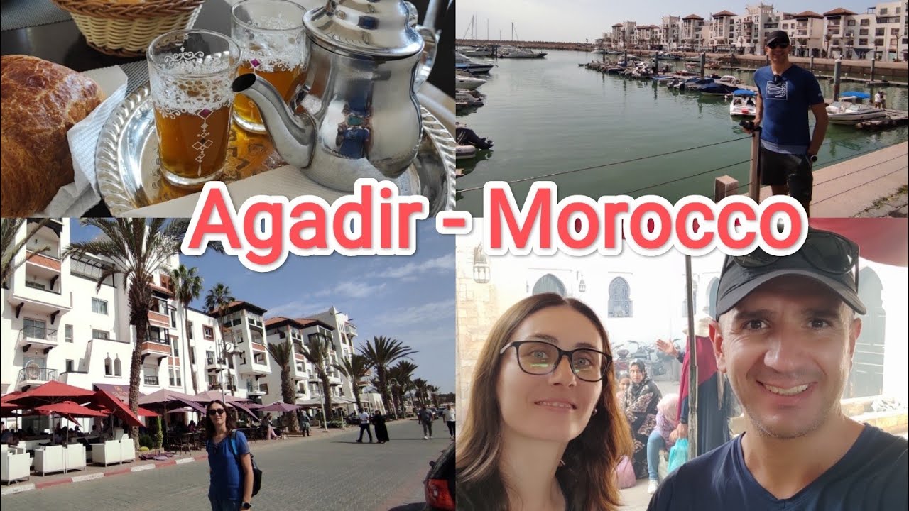 Agadir - Maroc. Baie la Oceanul Atlantic si plimbare prin souk!