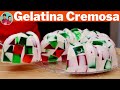 GELATINA MOSAICO CREMOSA NAVIDEÑA | es TAN FÁCIL y SABROSA, ¡te encantará!