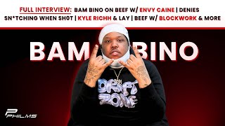 Bam Bino On BEEF w/ ENVY CAINE | Denies Sn*tching When Sh0t | Kyle Richh & Lay | BEEF w/ BLOCKWORK