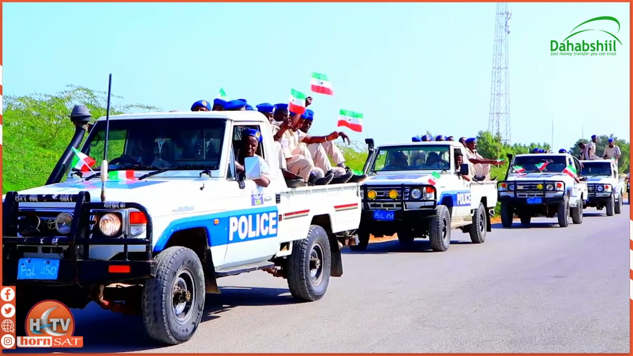 Dhoolatuska Ciidanka Booliska Gobolka Saaxil ay Muujiyeen Xuska Sanad Guuradii 28-aad