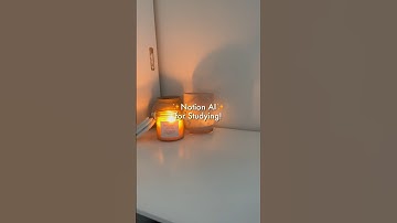 Notion AI Summary Feature for Studying!! #studymotivation #notion #notiontemplate