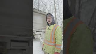 How Drillers Stay Warm in the Winter #shorts